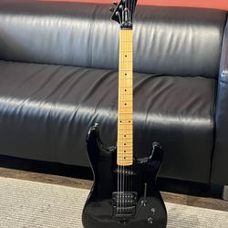 Vintage & Rare 1990 Epiphone SKB-2B Prototype Electric Guitar w Locking Steinberger Tremolo