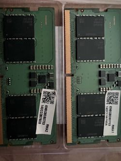 16GB DDR5-4800 Laptop RAM – 2x8GB Matching Pair