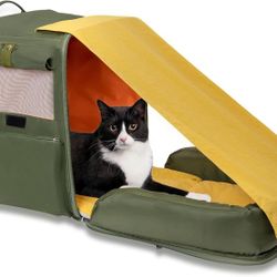 Expandable Pet Carrier Backpack for Cats and Dogs