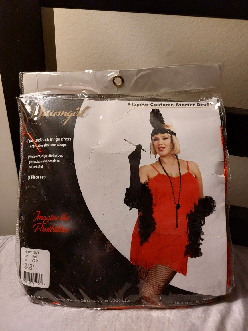 Flapper Girl Halloween Costume