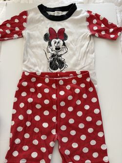 HANNA ANDERSSON PJs  Minnie Mouse ❤️🖤Size 8