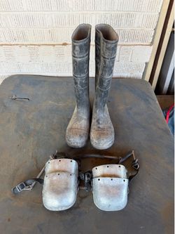 Concrete boots and steel toes for tamper work
