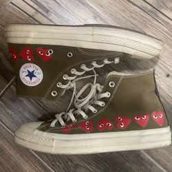 CDG - Army Green Converse