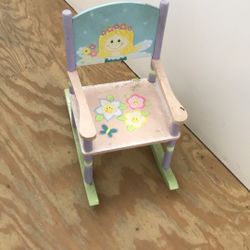 Small Kid Rocking Chair