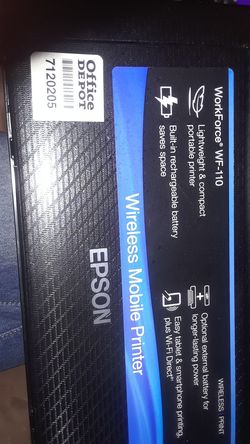 Workforce wf-110 Emerson wireless mobile printer