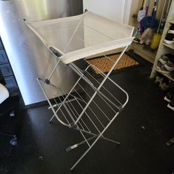 Polder 2 Tier Mesh Top Clothes Drying Rack Garment Rack Folding Rack