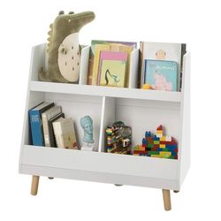 $70 HAOTIAN KIDS 5 COMPARTMENT BOOKCASE 
