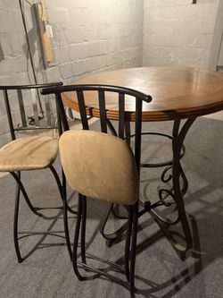 Table with two stools