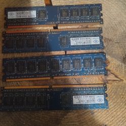 Lot Of 4 2gb Ram Nanyo