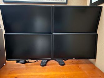 Dell 22” LCD Monitor Includes 4 Monitor with Mount