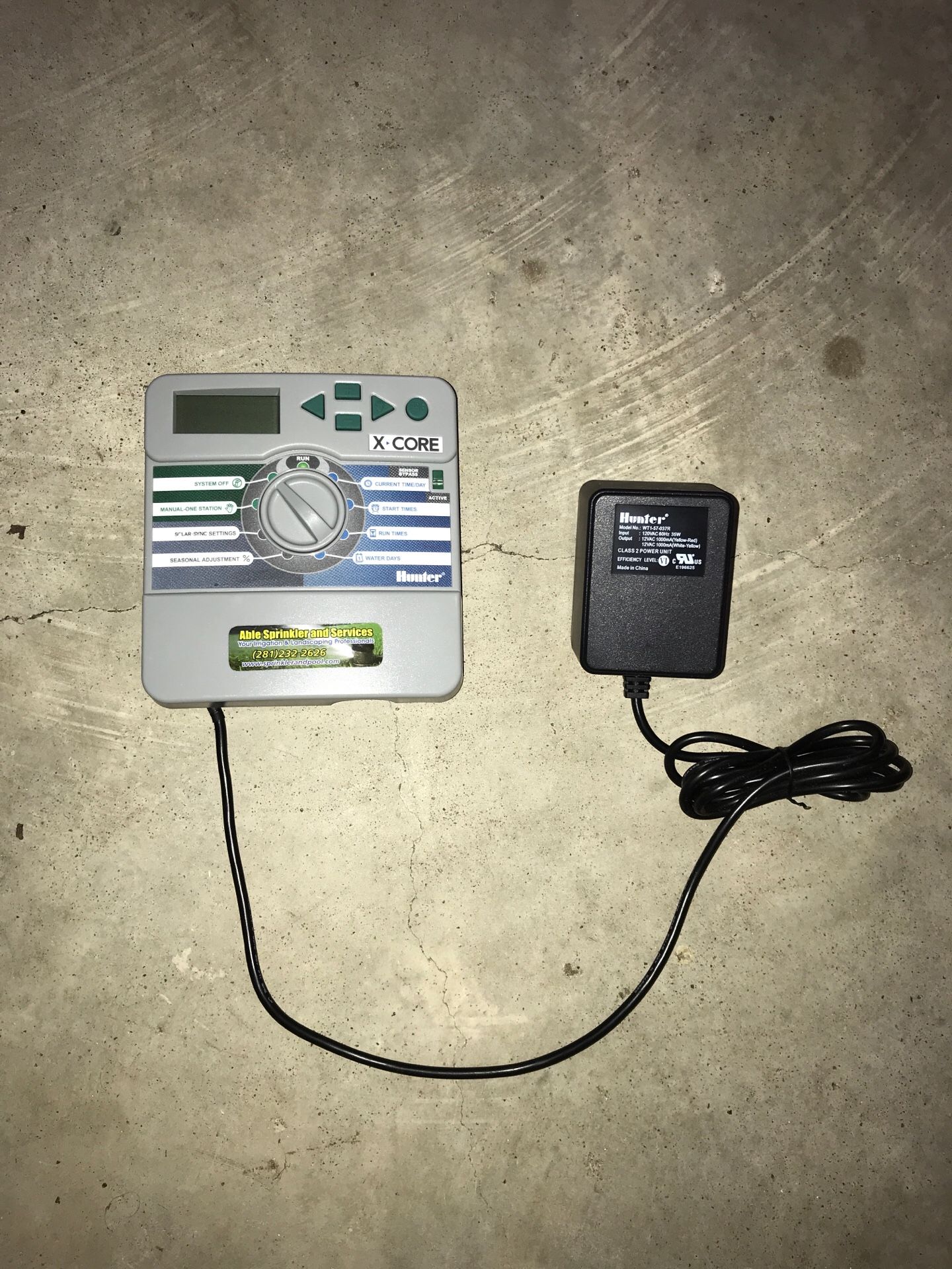 Hunter XCORE XC-600i (6 Station) Sprinkler Controller