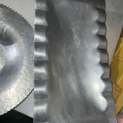 aluminum center piece tray 