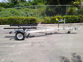 Brand new 2021 aluminum Jet ski trailer 5yr warranty in stock ready