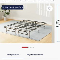 Queen Size Metal Bed Frame