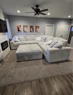CORDUROY SECTIONALS - Black, Beige or Grey ποΈ
