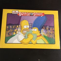 The Simpsons Battle of The Sexes: The trivia game to prove dominance. New, Seale