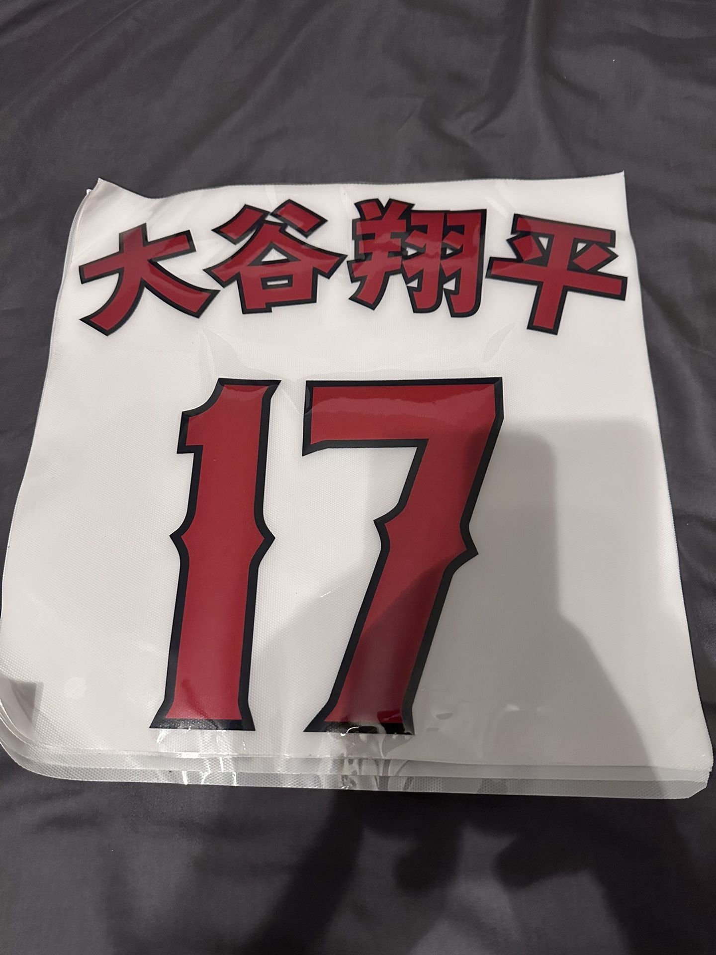 Ohtani Kanji Nameplates