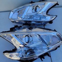 09-14 Nissan Maxima Projector Headlights Luces Calaveras Micas Faros Focos Faroles