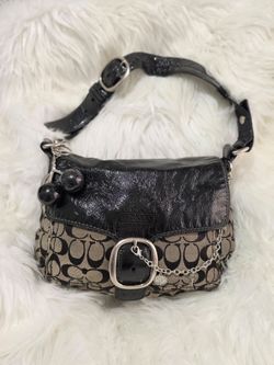 Y2K Coach Signature C Shoulder Bag