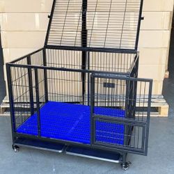 2 Large Stackable Dog Cages..
