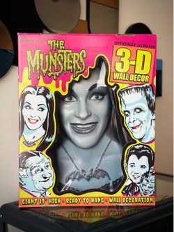 Retro 3D The Munsters Decorative Wall Decor