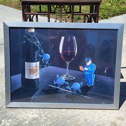 Nervous Grapes By Michael Godard