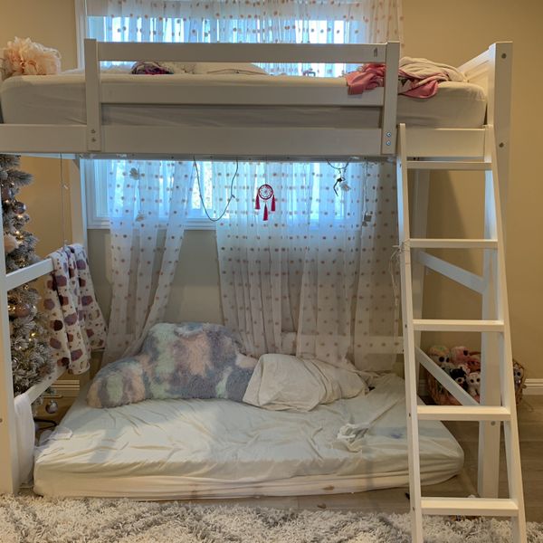 Twin loft Bed + Mattress for Sale in Los Angeles, CA - OfferUp