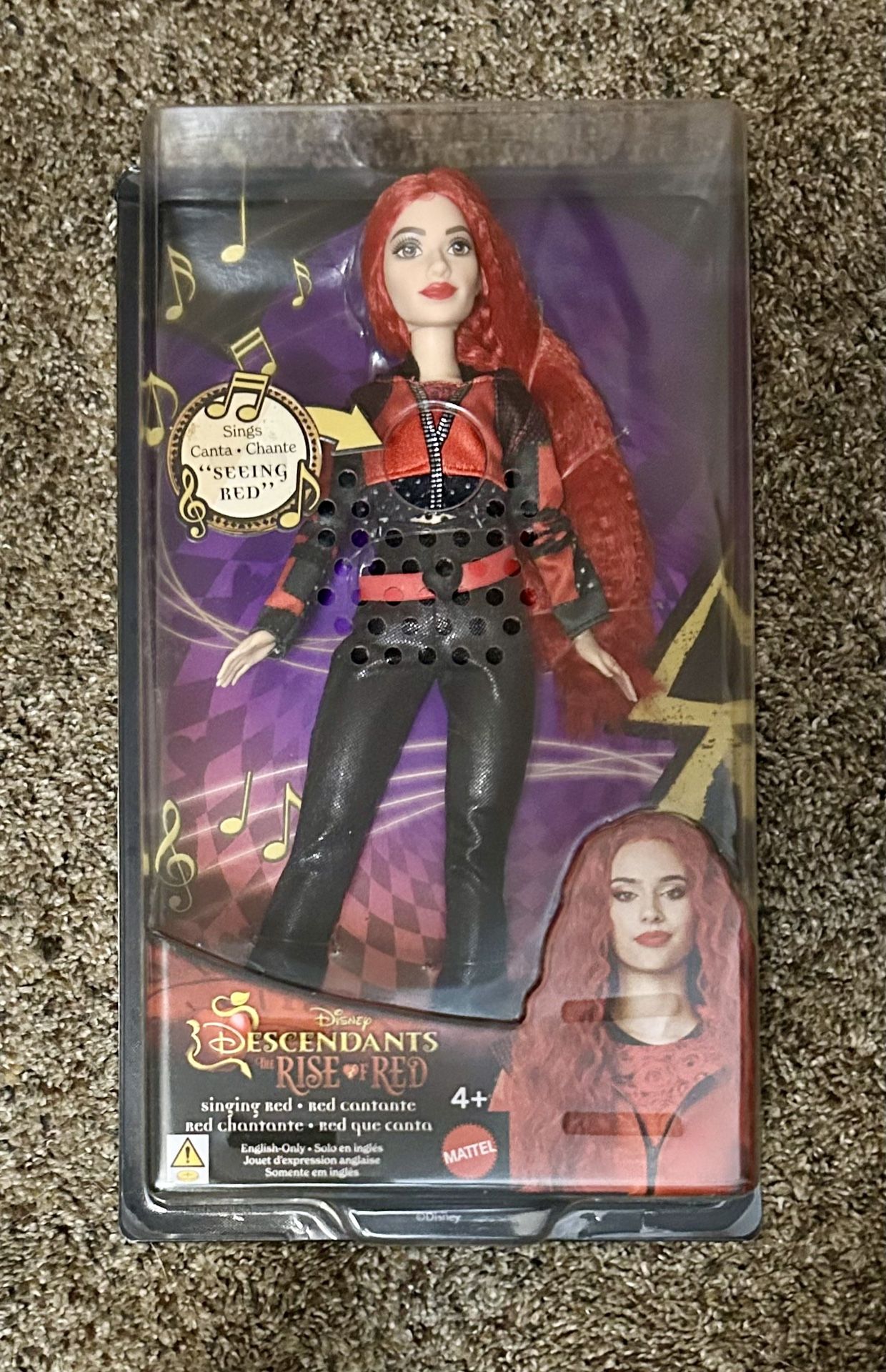Disney Descendants: The Rise of Red Singing Doll