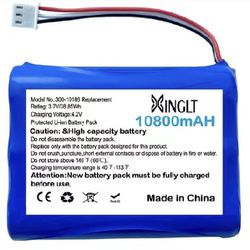 10800mAh replacement battery (contact info removed)6 for ADT Security Panel