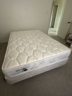 Full Mattress and Spring Box