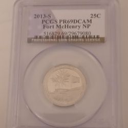 Fort McHenry NP 2013 S Quarter 