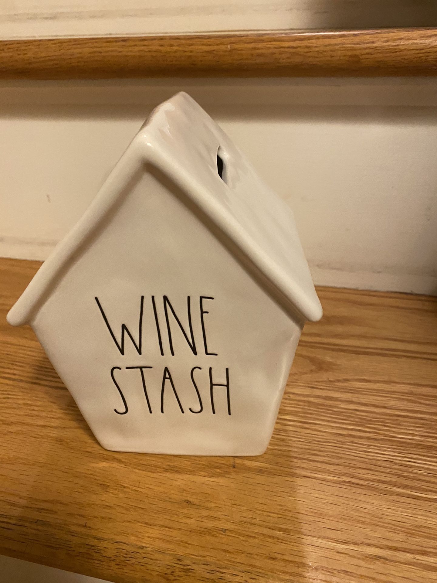 Rae Dunn Wine Stash Bank