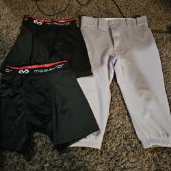 Youth LG Baseball Knickers And 2 Cup Underwear
