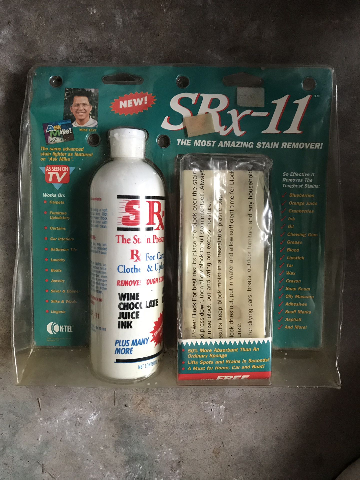 SRx-11 the most amazing stain remover!