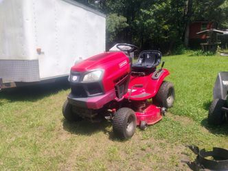 Red craftsman t2300 riding mower
