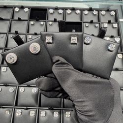 TOP QUALITY VVS PASS DIAMOND TESTER Moissanite Earrings