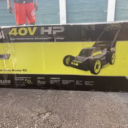 RYOBI 40V 20in Blade Lawn Mower