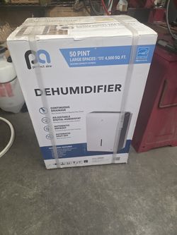 Perfect Aire 50-Pint Flat Panel Dehumidifier