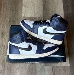 Jordan 1 midnight navy size 10.5