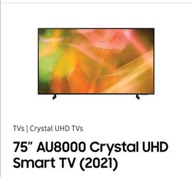 75 inch Samsung TV (2021)