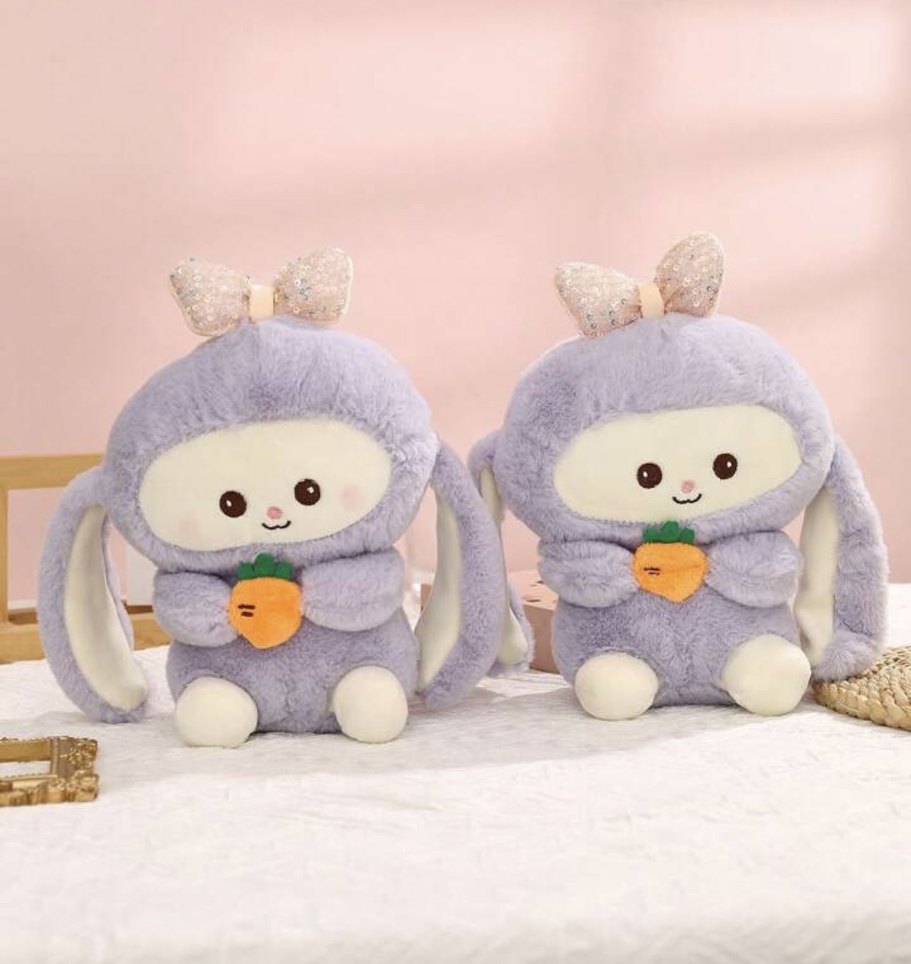 Purple Bunny Stuff Animal