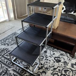 New Extra Wide Foldable Pet Steps