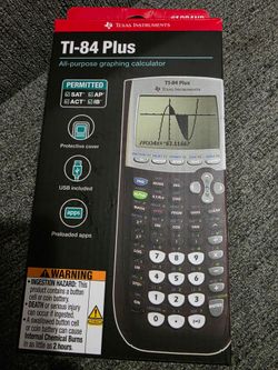 TI-84 PLUS CALCULATOR