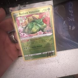 Radiant Venusuar - Pokemon Go Card