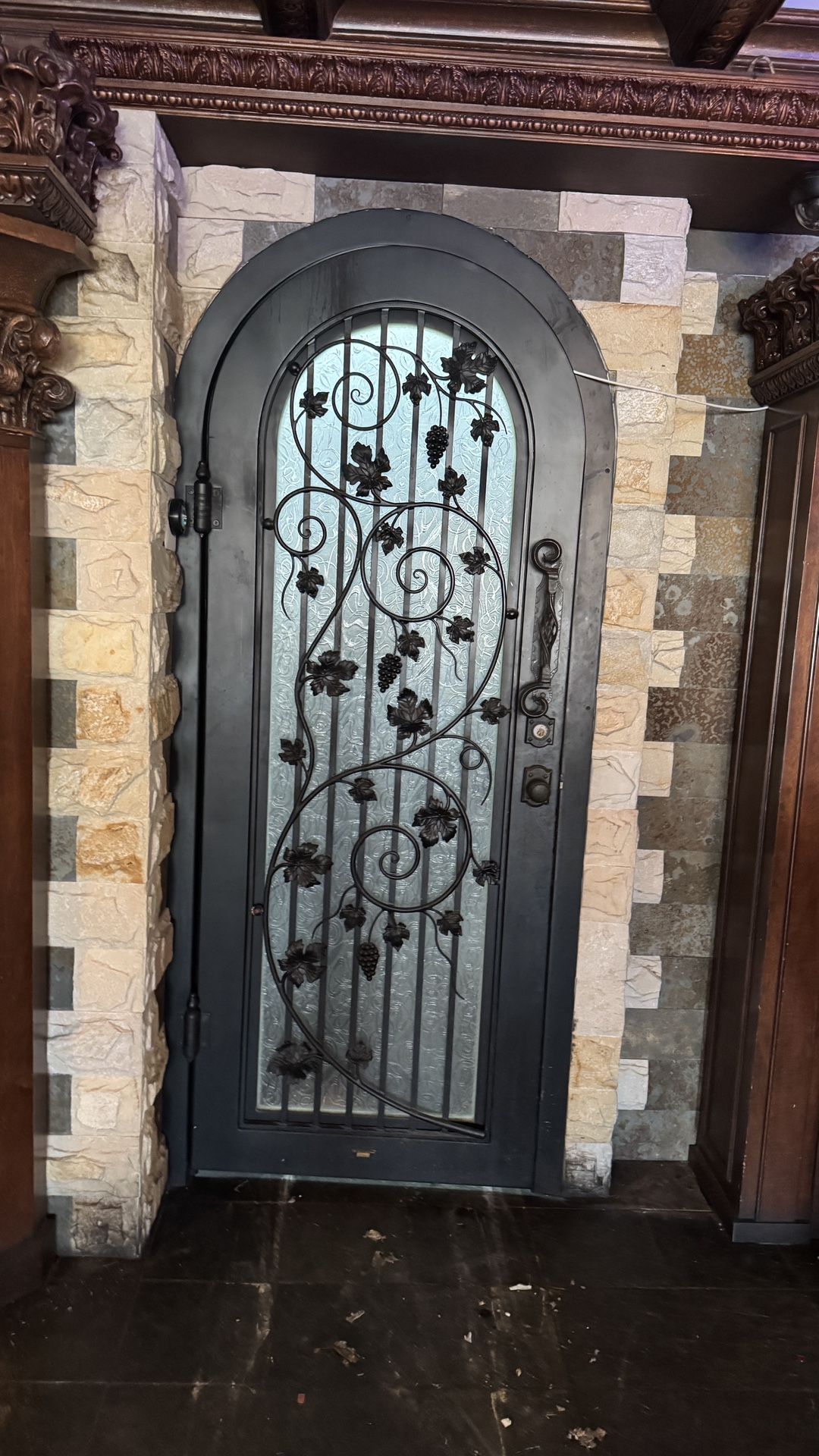 Rod Iron Door 8’ Ft