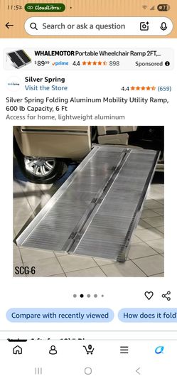 Chair/Bike Ramp - 72"