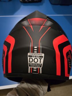 Youth Medium Dirt Bike Helmet With Goggles