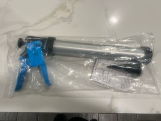 OX Professional Sausage Caulk Gun - Heavy Duty Caulking Gun with 24:1 Thrust Ratio Sausage Guns for High Viscosity Materials - Pistola De Calafateo (N
