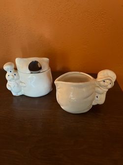 Pillsbury Doughboy Sugar/Creamer Set