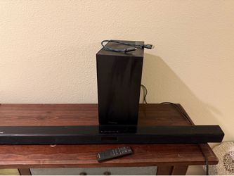 Samsung sound bar & subwoofer